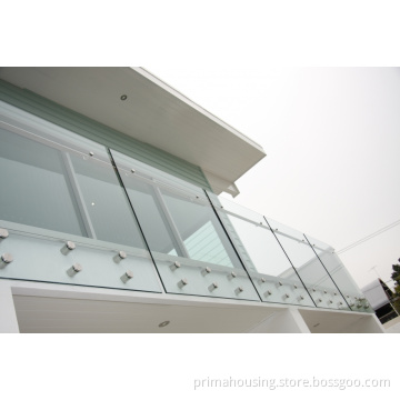 Patch Fitting Frameless Glass Balustrade/Glass Railing (PR-1012)